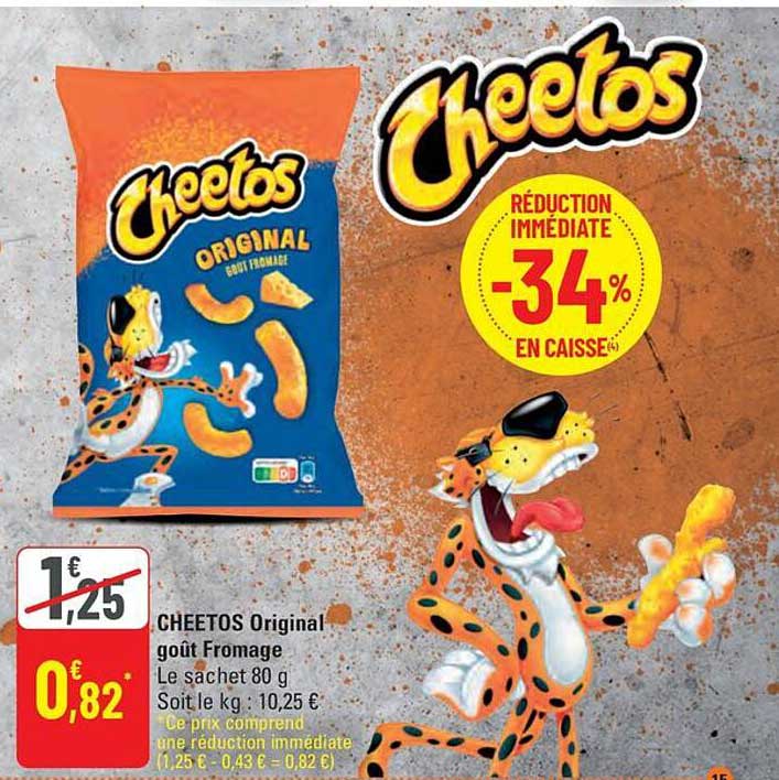 CHEETOS Original goût Fromage