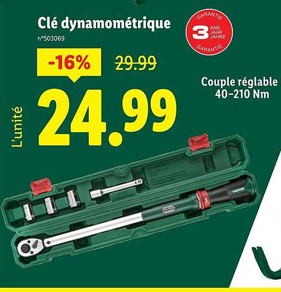 Clé dynamométrique