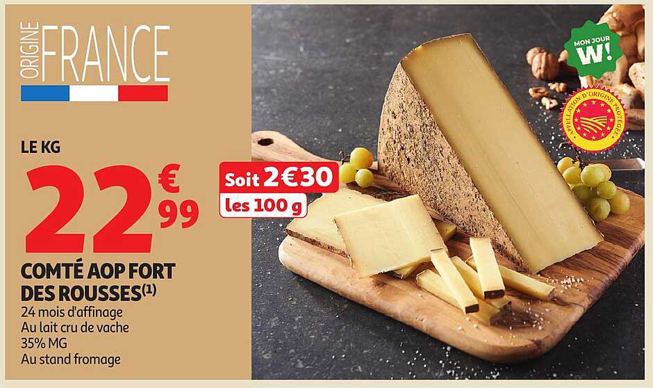 COMTÉ AOP FORT DES ROUSSES
