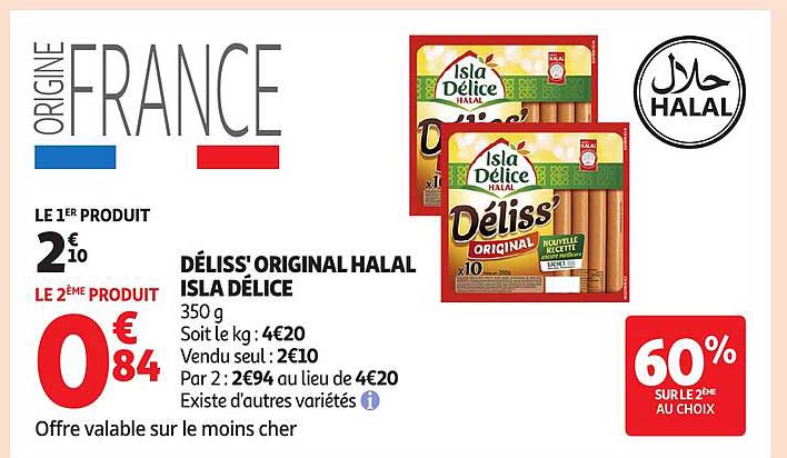 DÉLISS' ORIGINAL HALAL ISLA DÉLICE