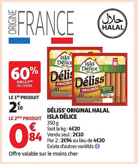 DÉLISS' ORIGINAL HALAL ISLA DÉLICE