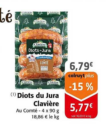 Diots du Jura Clavière