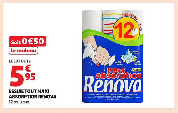 ESSUIE TOUT MAXI ABSORPTION RENOVA