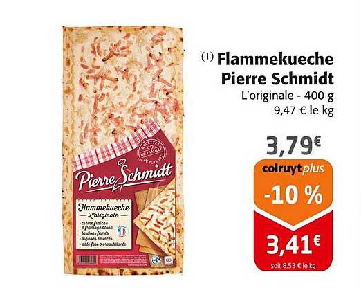 Flammekueche Pierre Schmidt