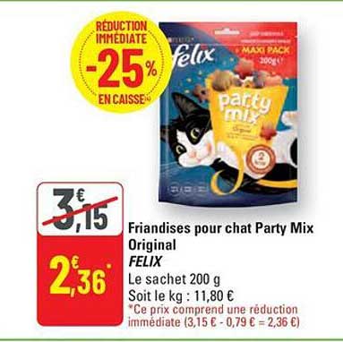 Friandises pour chat Party Mix Original FELIX