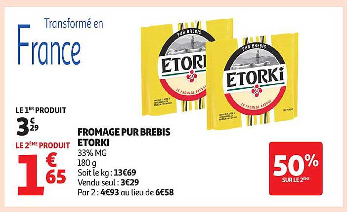 FROMAGE PUR BREBIS ETORKI