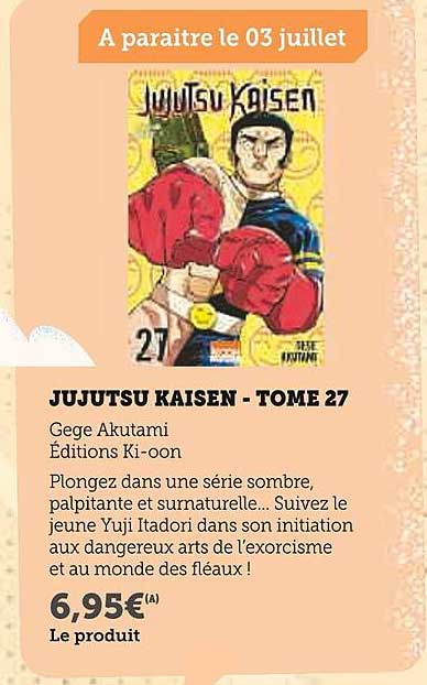 JUJUTSU KAISEN - TOME 27