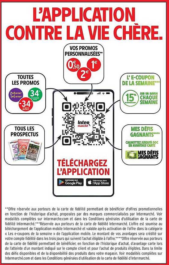 L’APPLICATION CONTRE LA VIE CHÈRE.