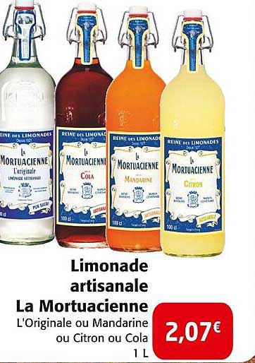 Limonade artisanale La Mortuacienne
