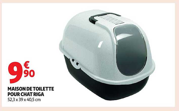 MAISON DE TOILETTE POUR CHAT RIGA
