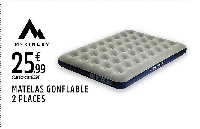 MATELAS GONFLABLE 2 PLACES