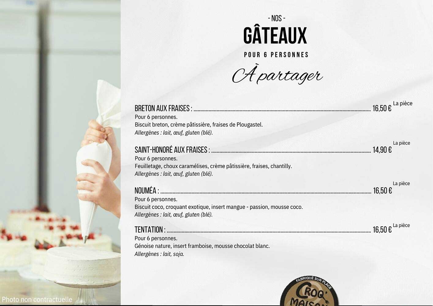 Nos Gâteaux
