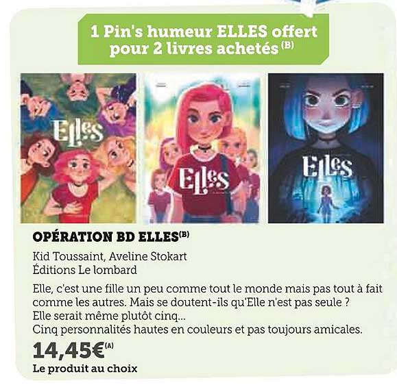 OPÉRATION BD ELLES(B)