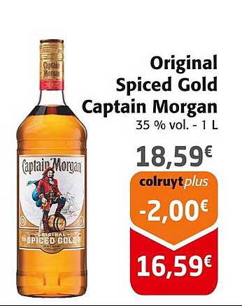 Original Spiced Gold Captain Morgan
