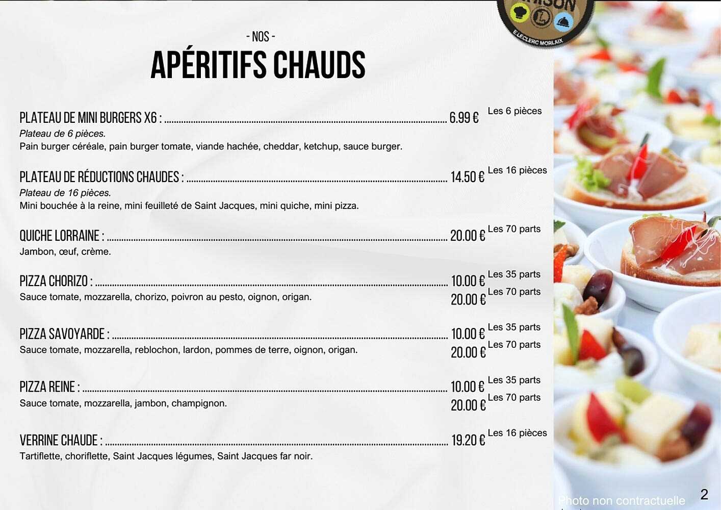 PLATEAU DE MINI BURGERS X6