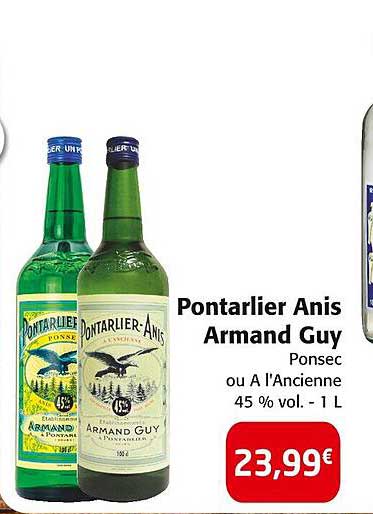 Pontarlier Anis Armand Guy