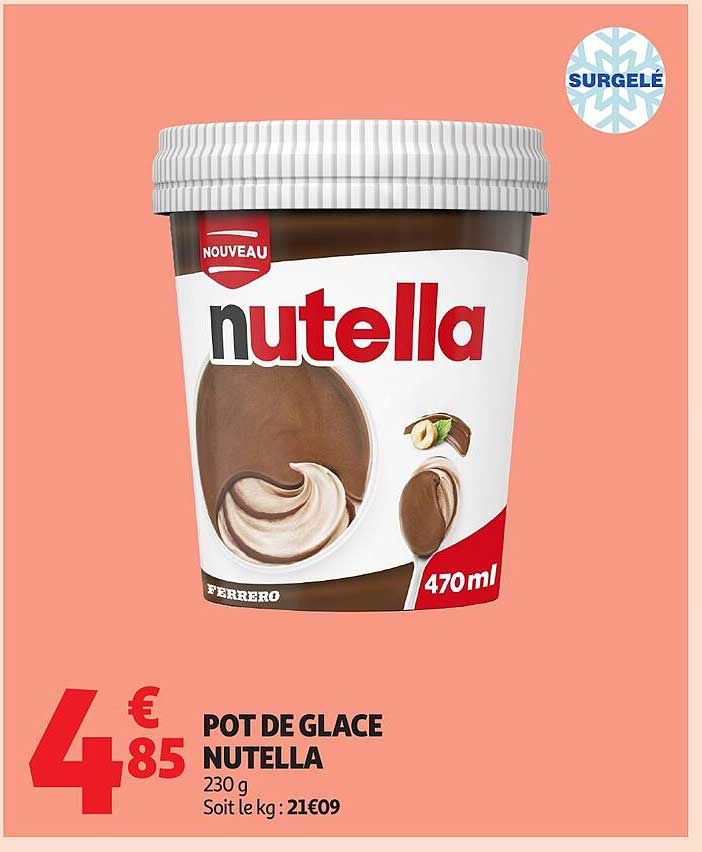 POT DE GLACE NUTELLA