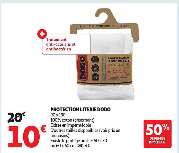 PROTECTION LITERIE DODO