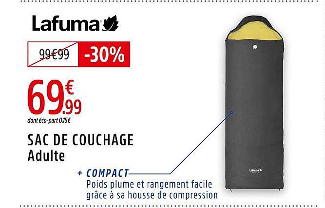 SAC DE COUCHAGE Adulte