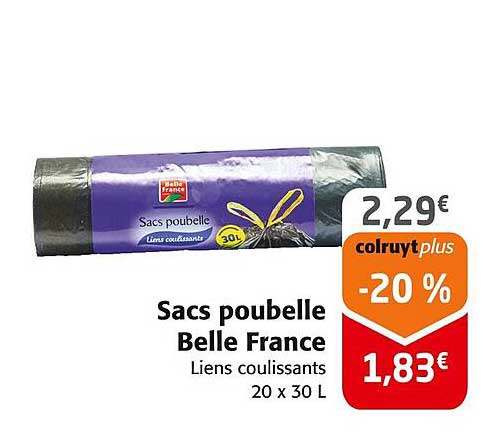 Sacs poubelle Belle France