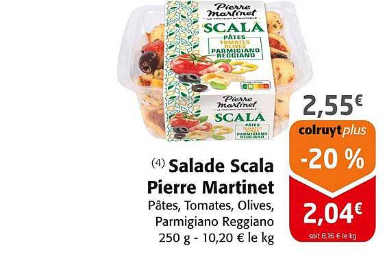 Salade Scala Pierre Martinet
