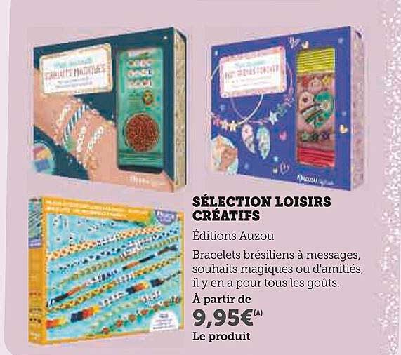 SÉLECTION LOISIRS CRÉATIFS