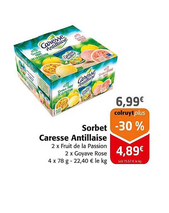 Sorbet Caresse Antillaise