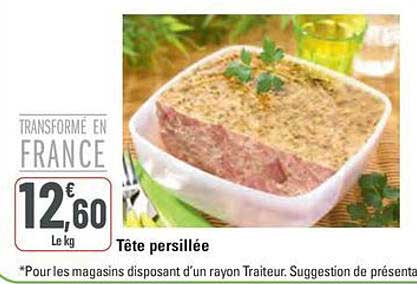 Tête persillée