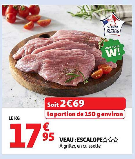 VEAU : ESCALOPE