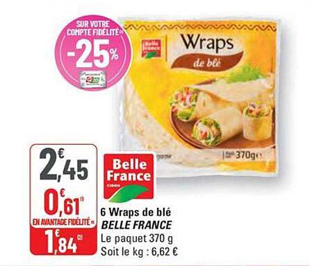 Wraps de blé