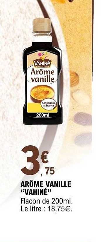 ARÔME VANILLE "VAHINÉ"