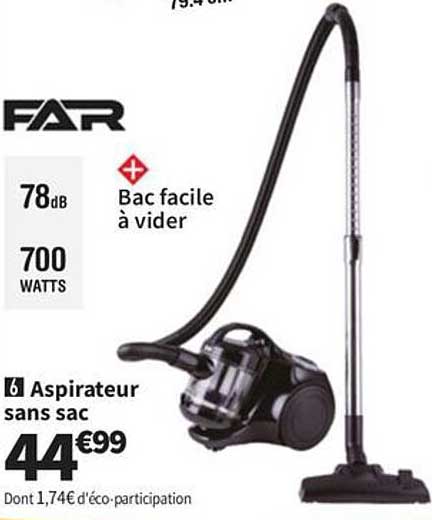 Aspirateur sans sac