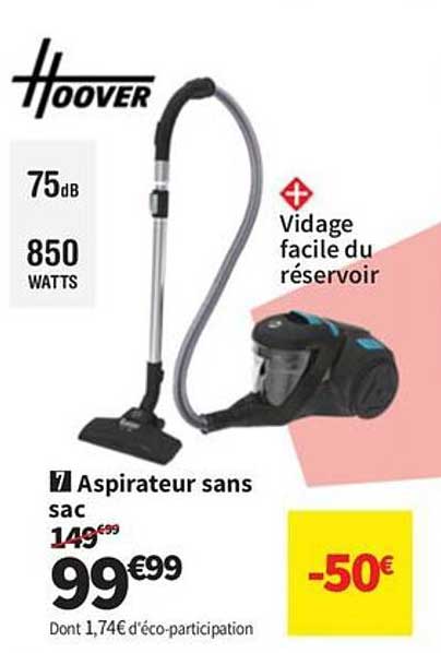 Aspirateur sans sac