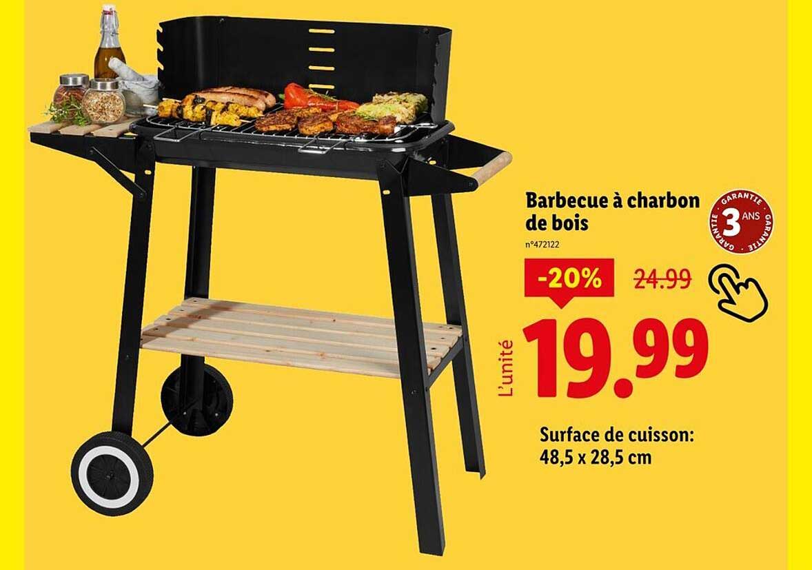 Barbecue à charbon de bois