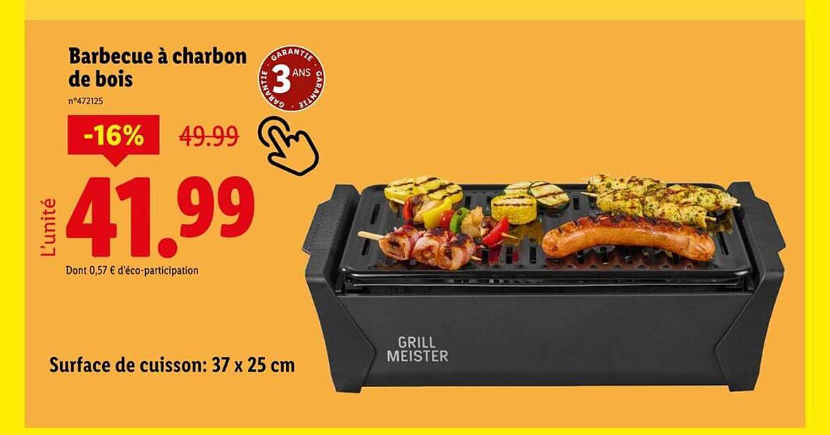 Barbecue à charbon de bois