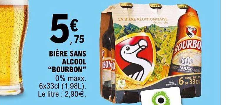 BIÈRE SANS ALCOOL "BOURBON"