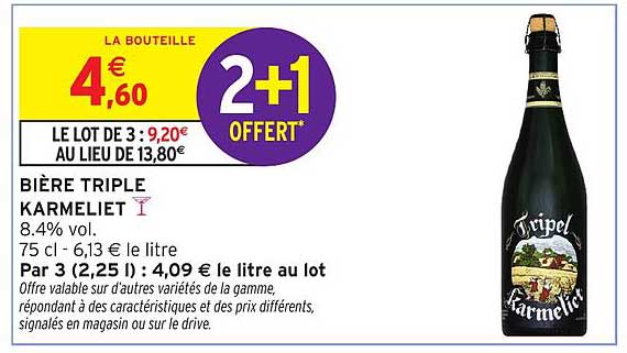BIÈRE TRIPLE KARMELIET
