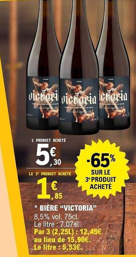 BIÈRE "VICTORIA"