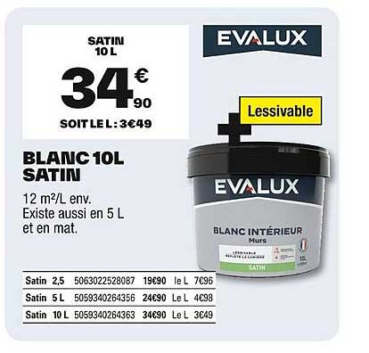 BLANC 10L SATIN
