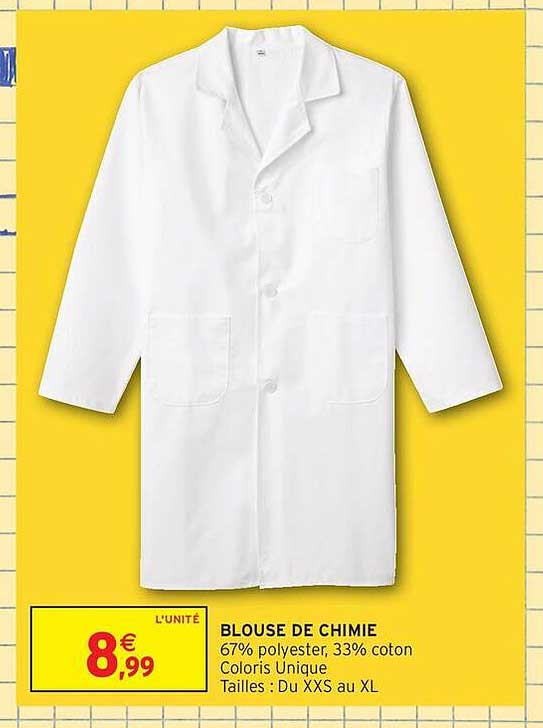 BLOUSE DE CHIMIE