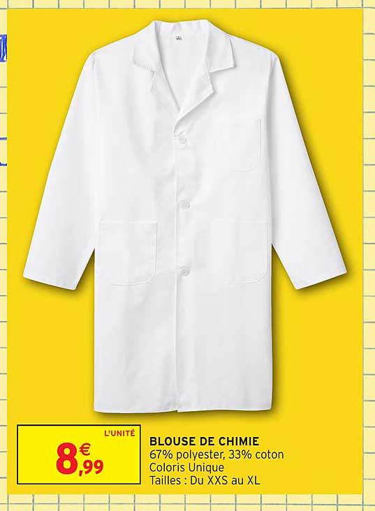 BLOUSE DE CHIMIE