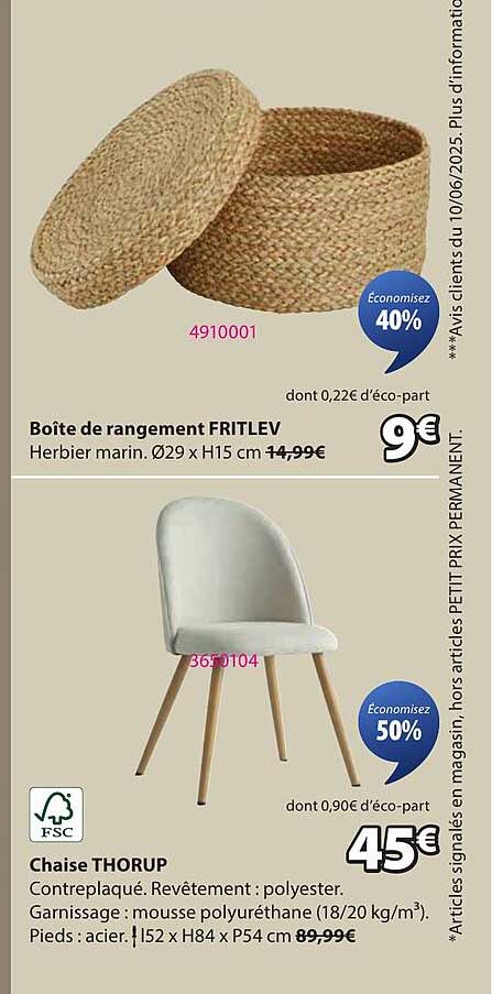 Boîte de rangement FRITLEV