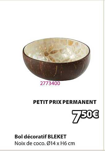 Bol décoratif BLEKET