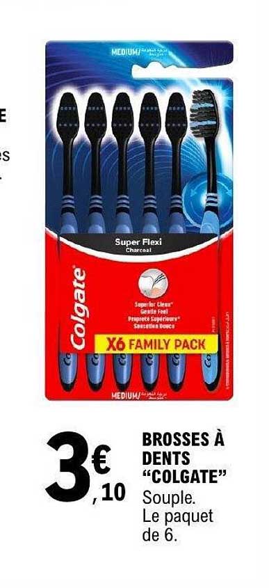 BROSSES À DENTS "COLGATE"