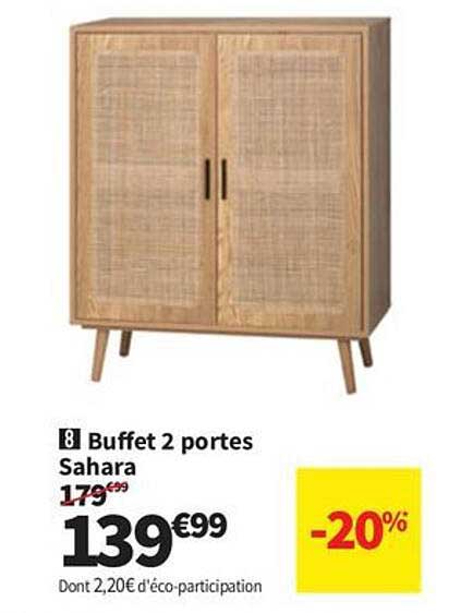 Buffet 2 portes Sahara