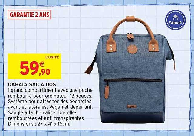 Cabaïa Sac à Dos