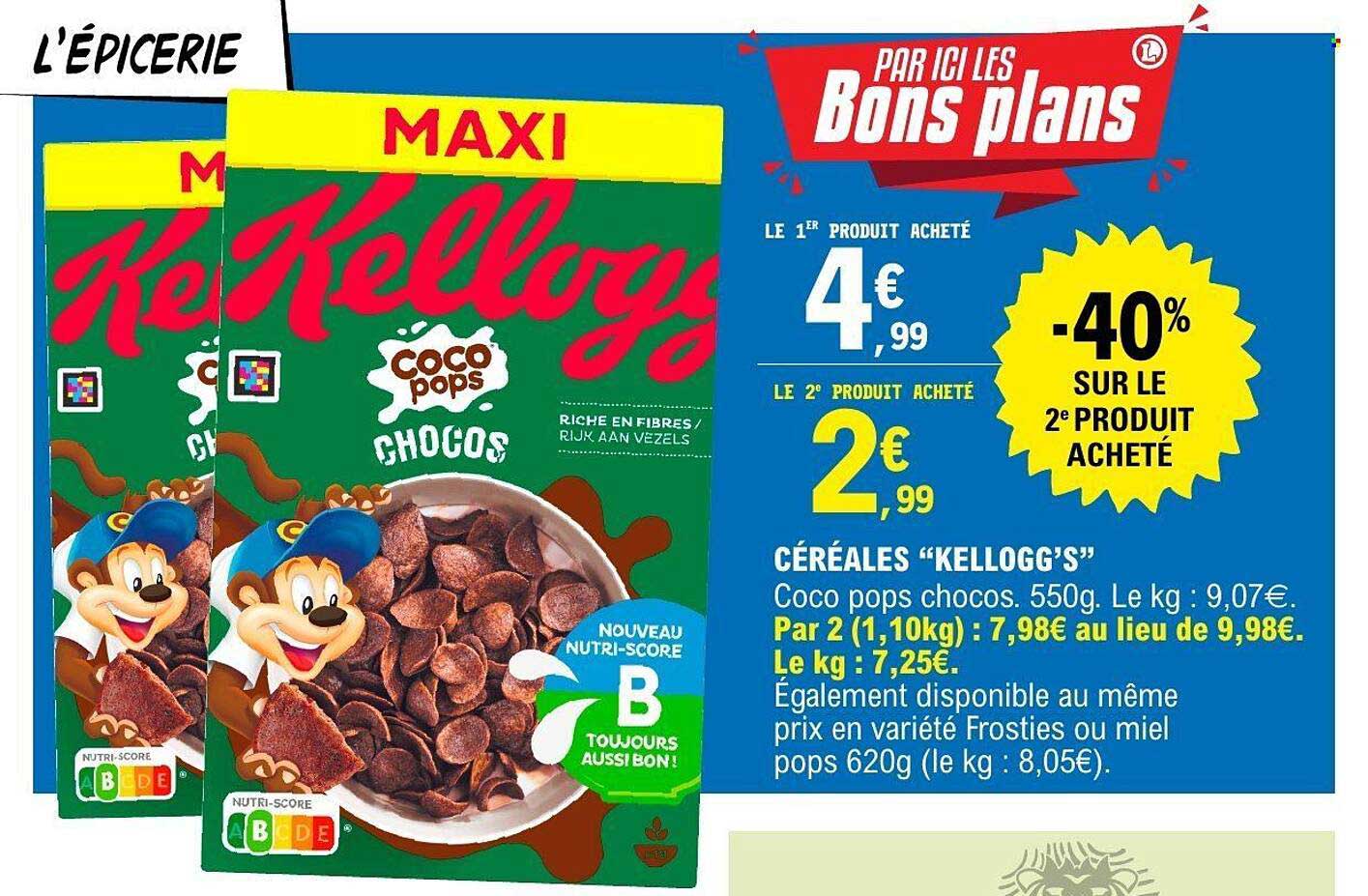 CÉRÉALES “KELLOGG’S”