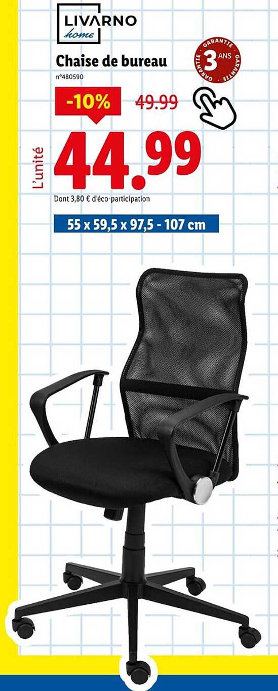 Chaise de bureau