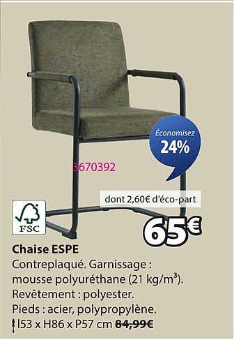 Chaise ESPE