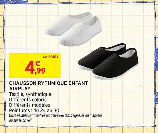 CHAUSSON RYTHMIQUE ENFANT AIRPLAY
